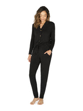 Load image into Gallery viewer, Women's Black Pajama Set