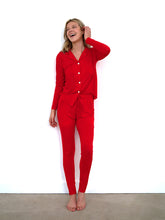 Load image into Gallery viewer, Women's Red Pajama Set