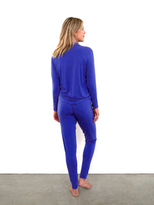 Women's Blue Pajama Set