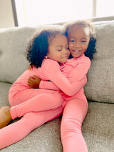 Load image into Gallery viewer, Kid&#39;s Blush Beauty Pink Pajama Set
